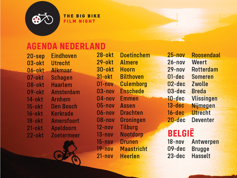Big Bike Film Night krijgt vervolg in Nederland en Belgi&euml;&nbsp;