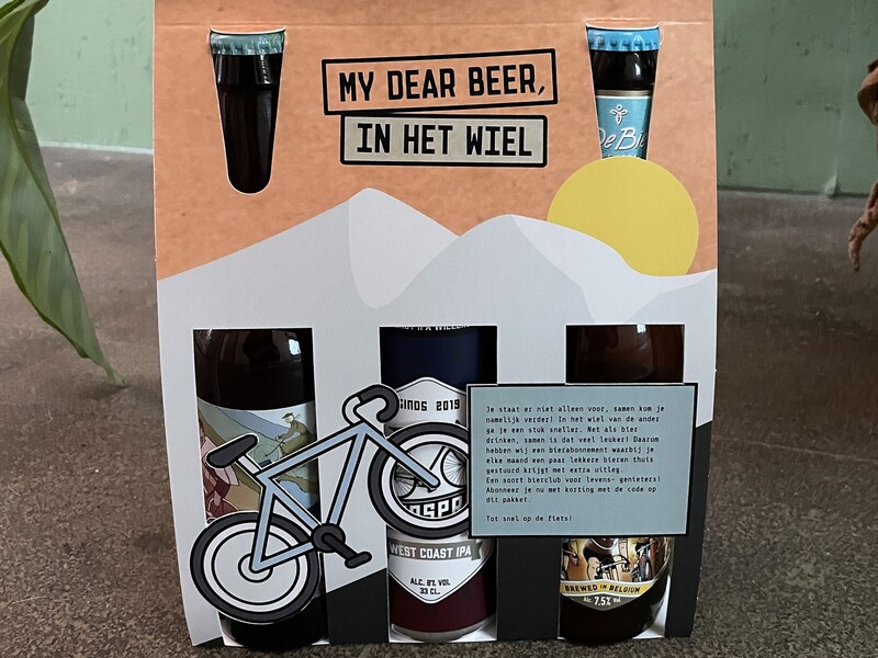 'Onze bierpakketten zijn een ode aan de fietswereld'