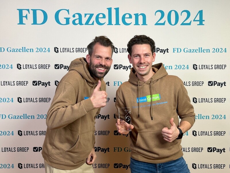 LeaseGemak wint opnieuw FD Gazellen Award