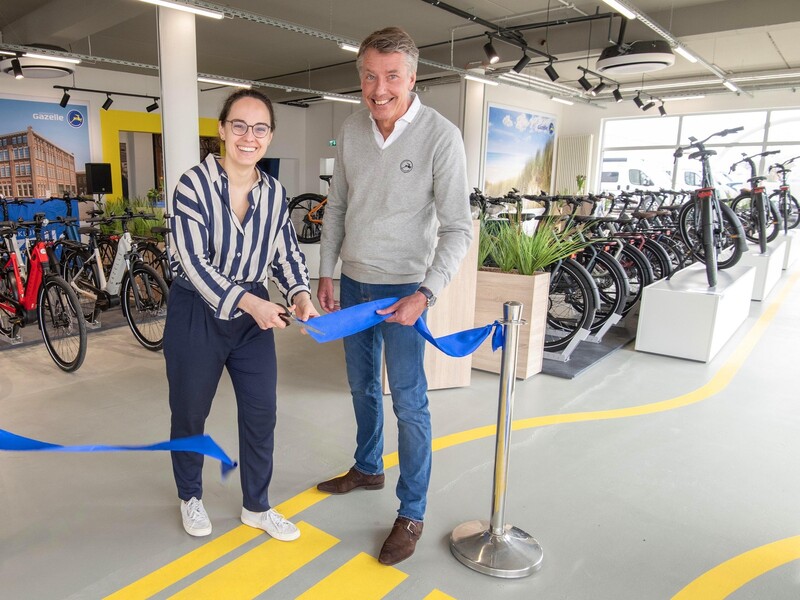Eerste E-bike Testcenter Gazelle in Berlijn geopend