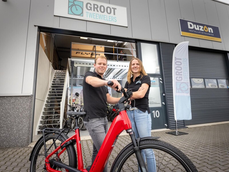 Van marktplaats naar een eigen fietszaak in het hoog segement 