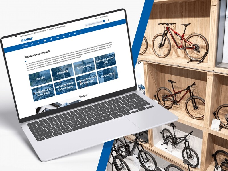 Hermann Hartje KG lanceert vernieuwde bedrijfswebsite en B2B-portal 'myHARTJE'