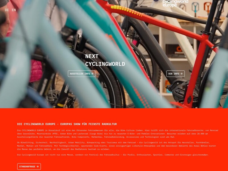 Cyclingworld Europe presenteert nieuwe merkidentiteit