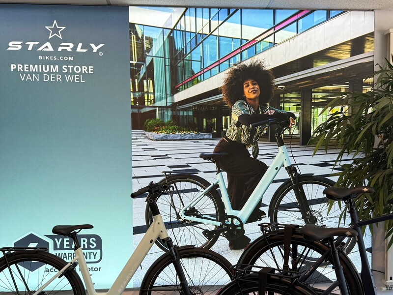 Van der Wel Tweewielers opent eerste Starly Bikes Premium Store