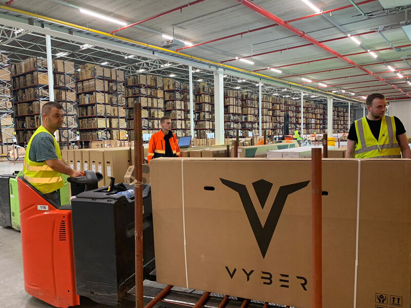 Samenwerking Vyber E-bikes en Westerman Logistics