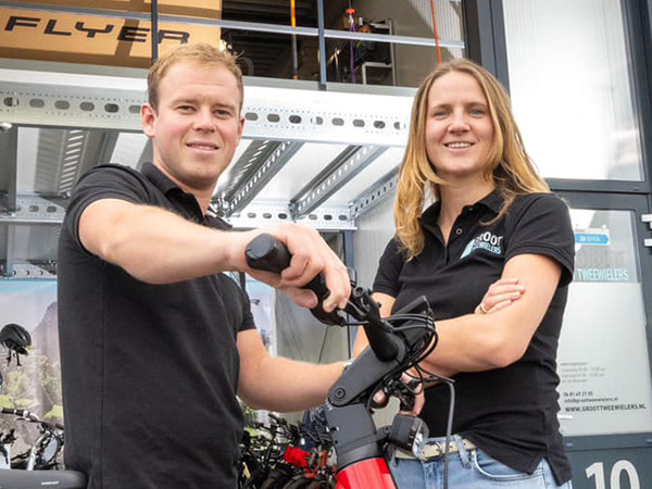 Fietszaak in beeld
